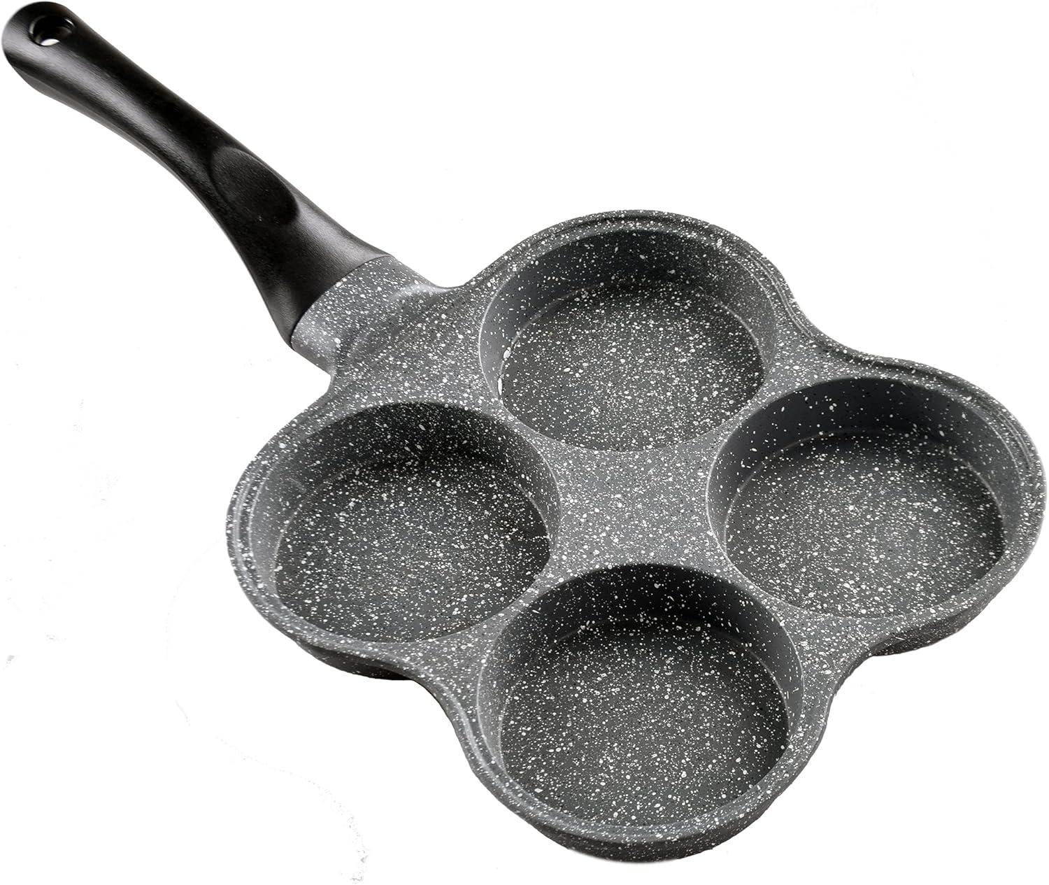 Crepe Pan Nonstick - 4-Cup Nonstick Egg Frying Pan for