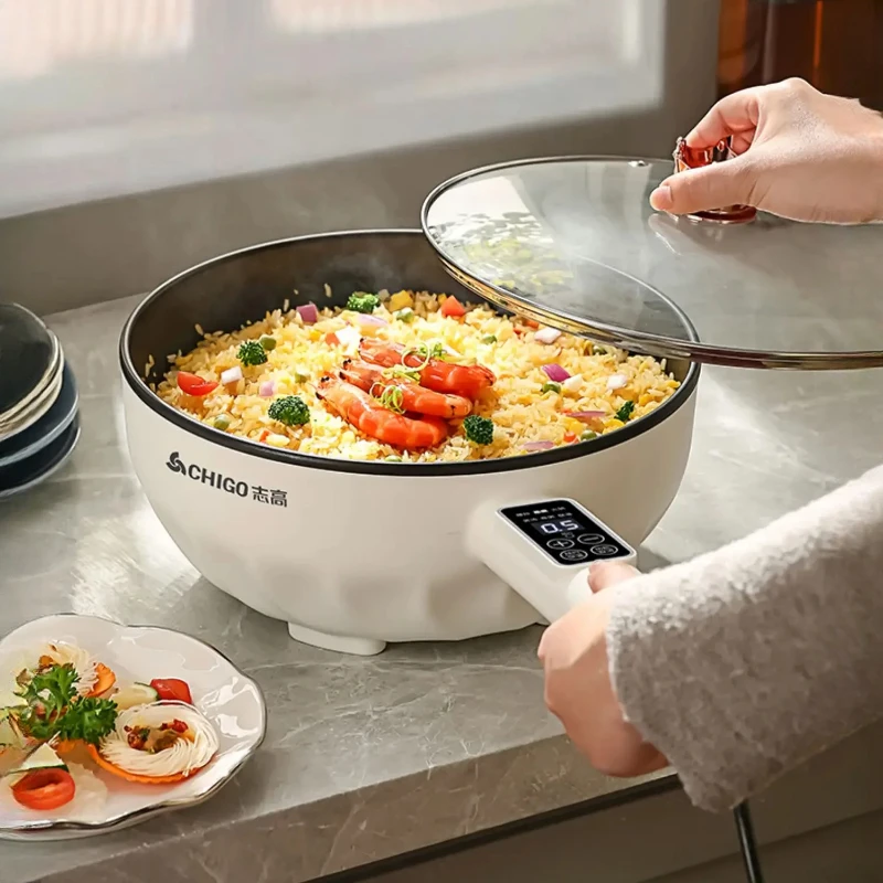 Home Cooking Meal - MultiFunction Electric Cooking Pot, NonStick Electric