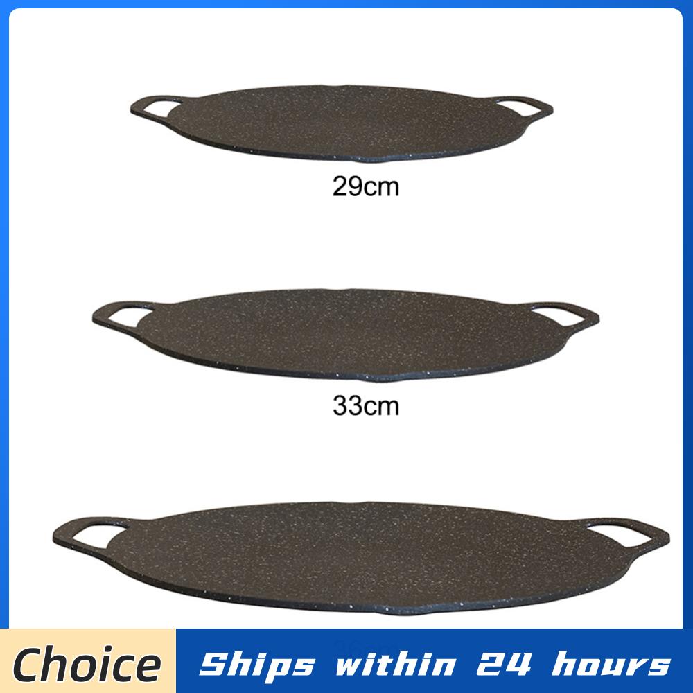 Crepe Pan Nonstick - Outdoor Grill Pan Korean Roastig Frying