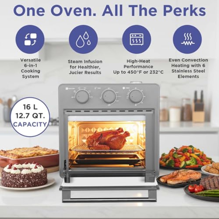 Home kitchen air fryer oven 16 - огляд і ціна Home Cooking Is Healthier
