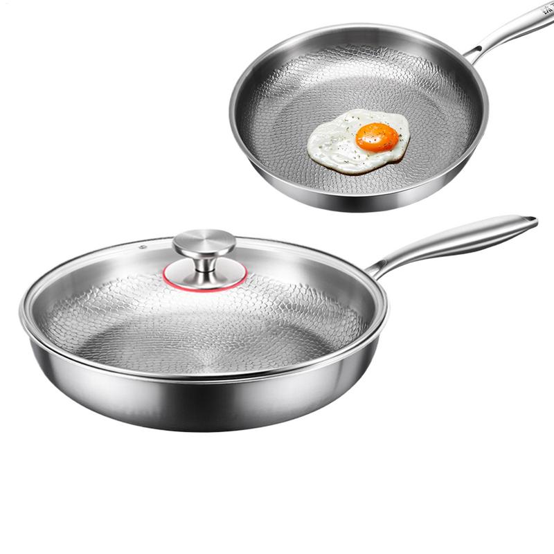 Saute Pan Frying Skillet with  - огляд і ціна Crepe Pan Nonstick