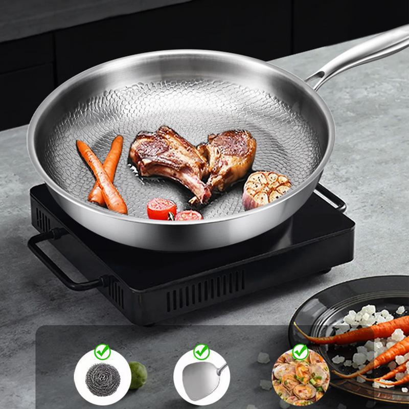 Saute Pan Frying Skillet with  - огляд і ціна Crepe Pan Nonstick