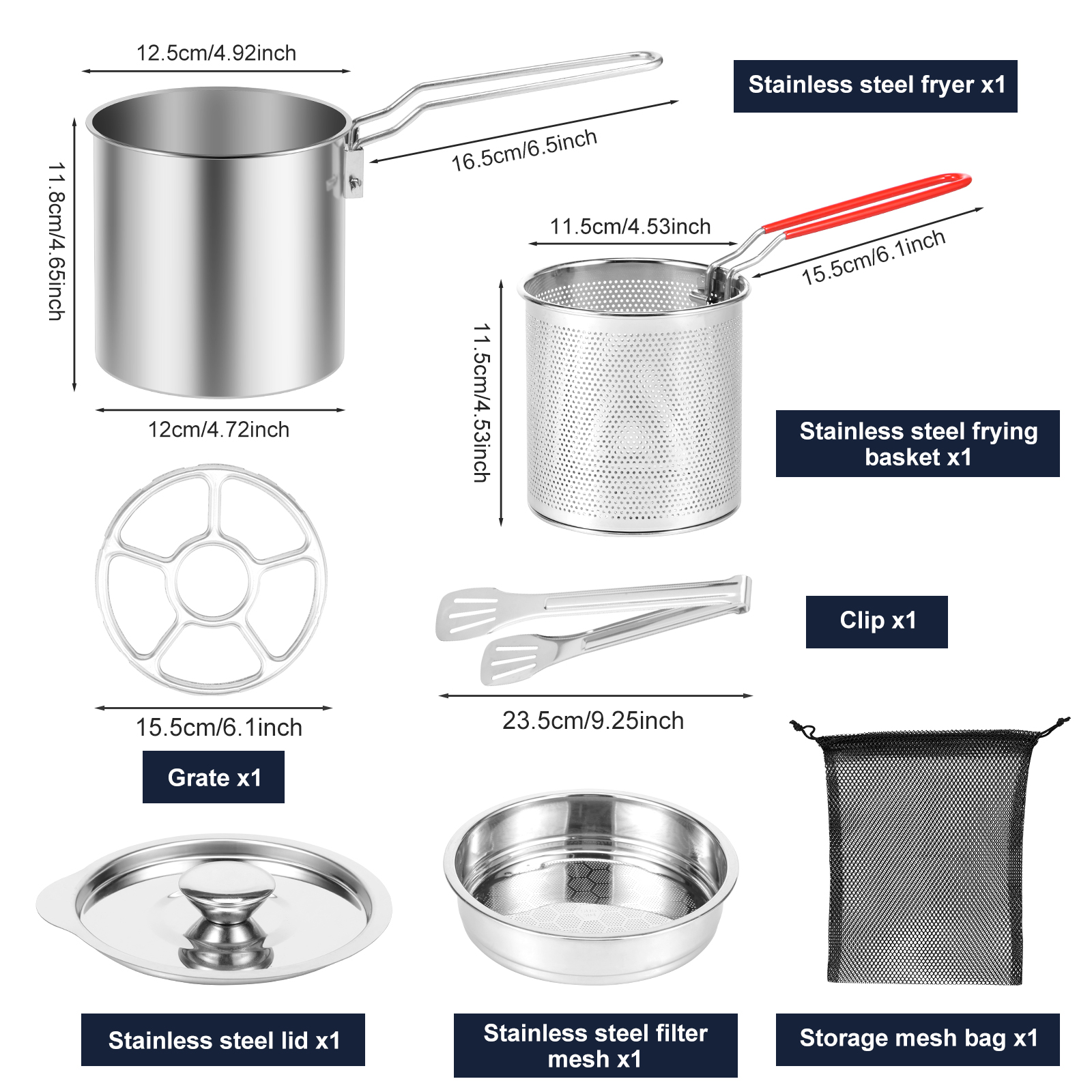 Deep Fryer Pots Stainless Stee - огляд і ціна Crepe Pan Nonstick