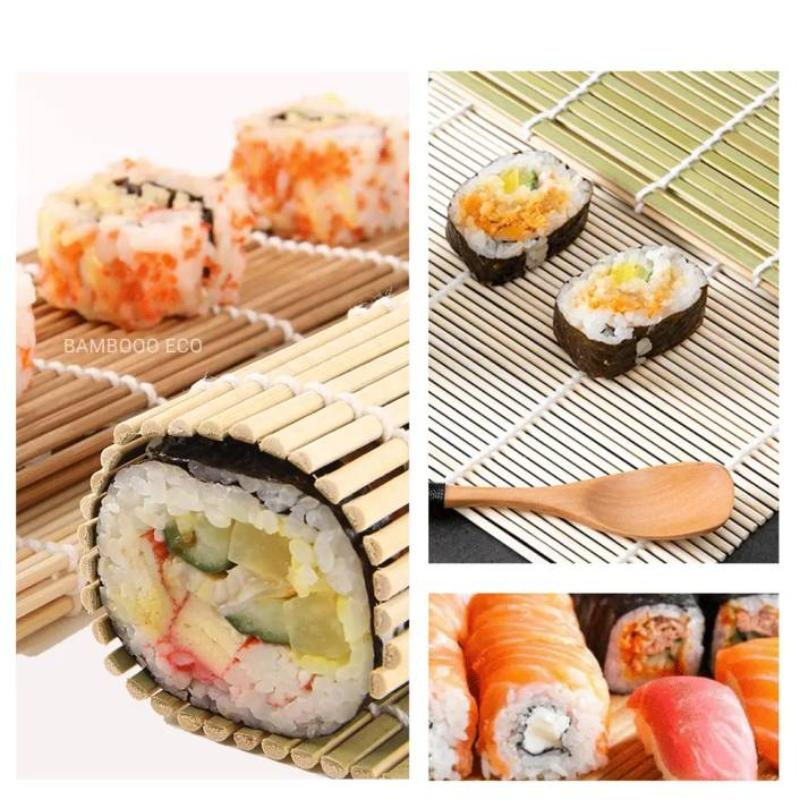 AttireTroveGreen-skinned Sushi - огляд і ціна Sushi Mat Bamboo