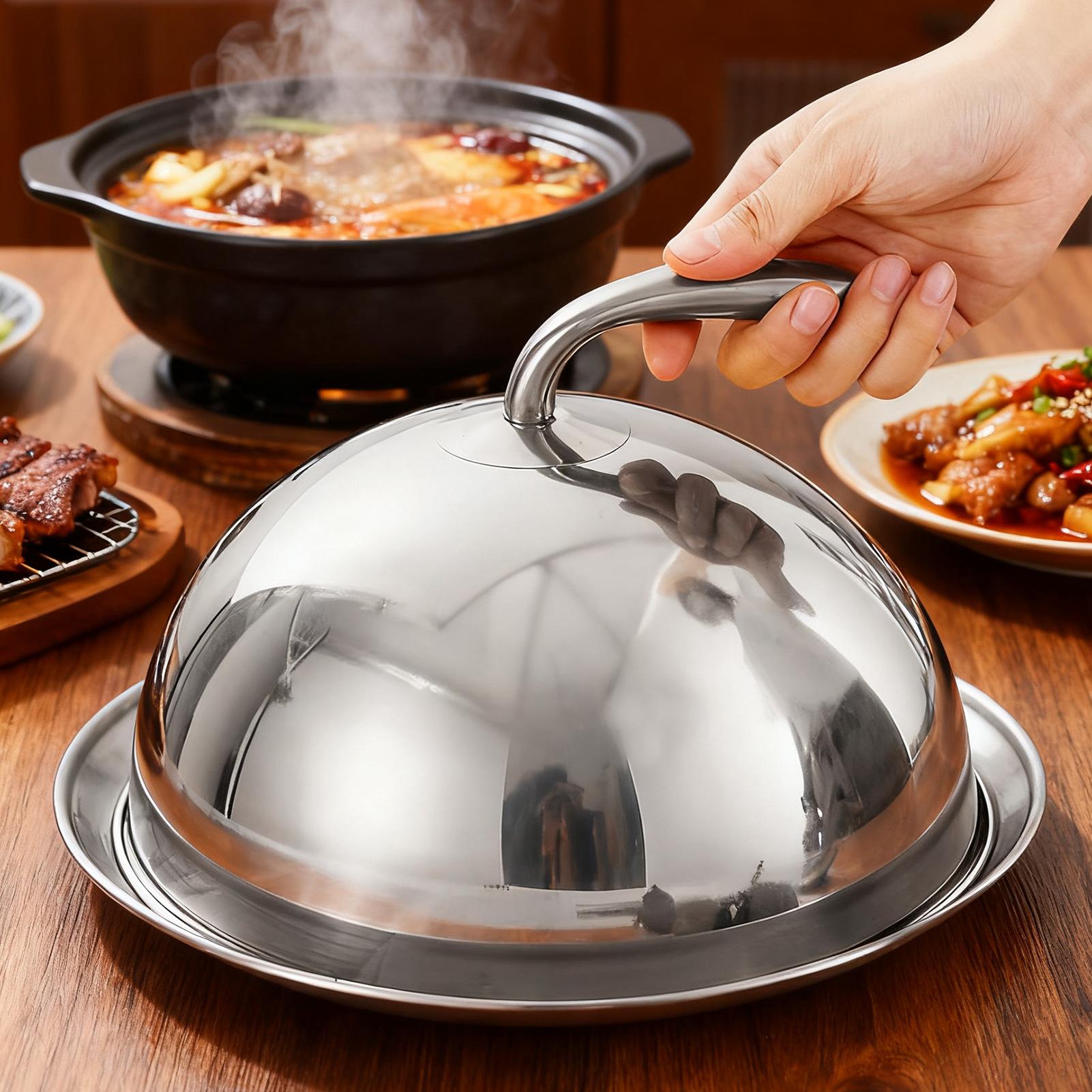 Basting Cover Round Plate Incl - огляд і ціна Home Cooking Meal