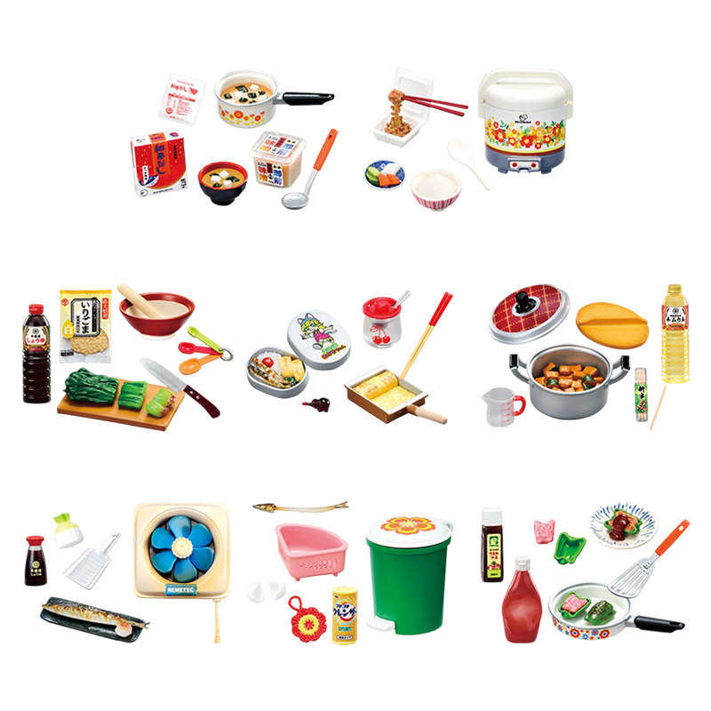 Rement Blind Box Miniature Foo - огляд і ціна Home Cooking Meal