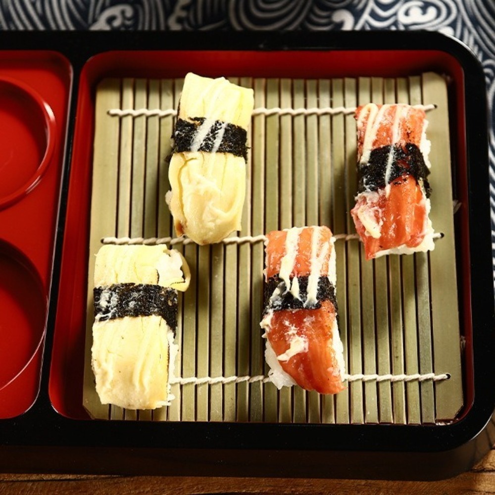 Japanese Style Cold Noodle Dis - огляд і ціна Sushi Mat Bamboo