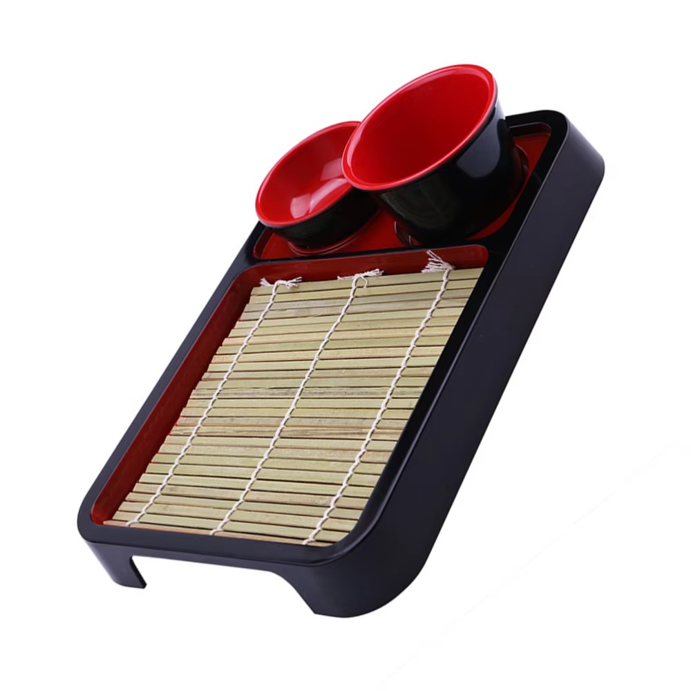 Japanese Style Cold Noodle Dis - огляд і ціна Sushi Mat Bamboo
