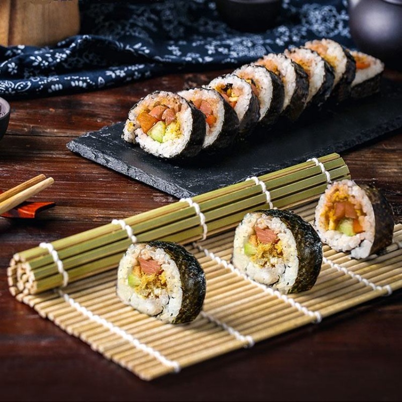 DIY Bamboo Sushi Maker Rolling - огляд і ціна Sushi Mat Bamboo