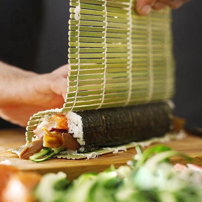 DIY Bamboo Sushi Maker Rolling - огляд і ціна Sushi Mat Bamboo