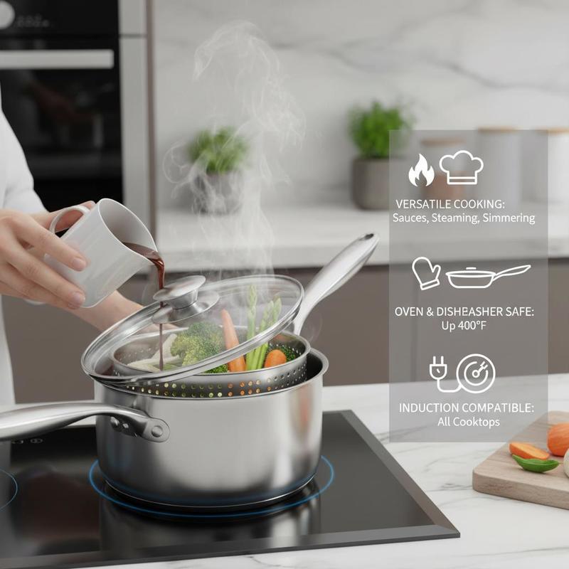 Free Shipping-2.5 QT Multi-Use - огляд і ціна Home Cooking Meal