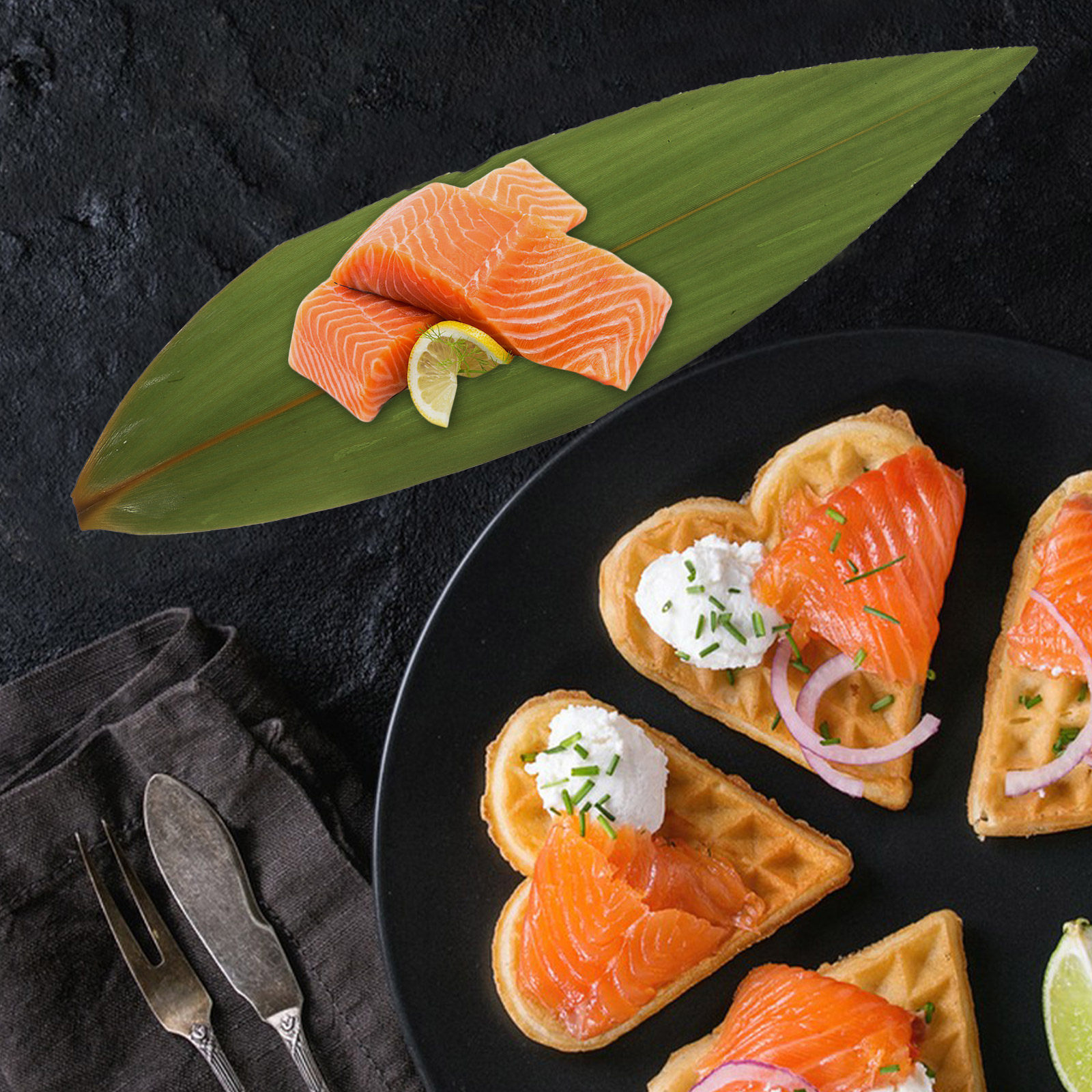 100pcs Sushi Bamboo Leaves Sas - огляд і ціна Sushi Mat Bamboo