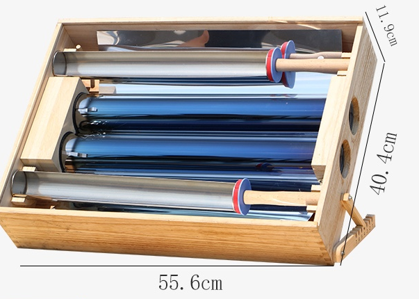 Double Tube Wooden Solar Cooke - огляд і ціна Home Cooking Youtube