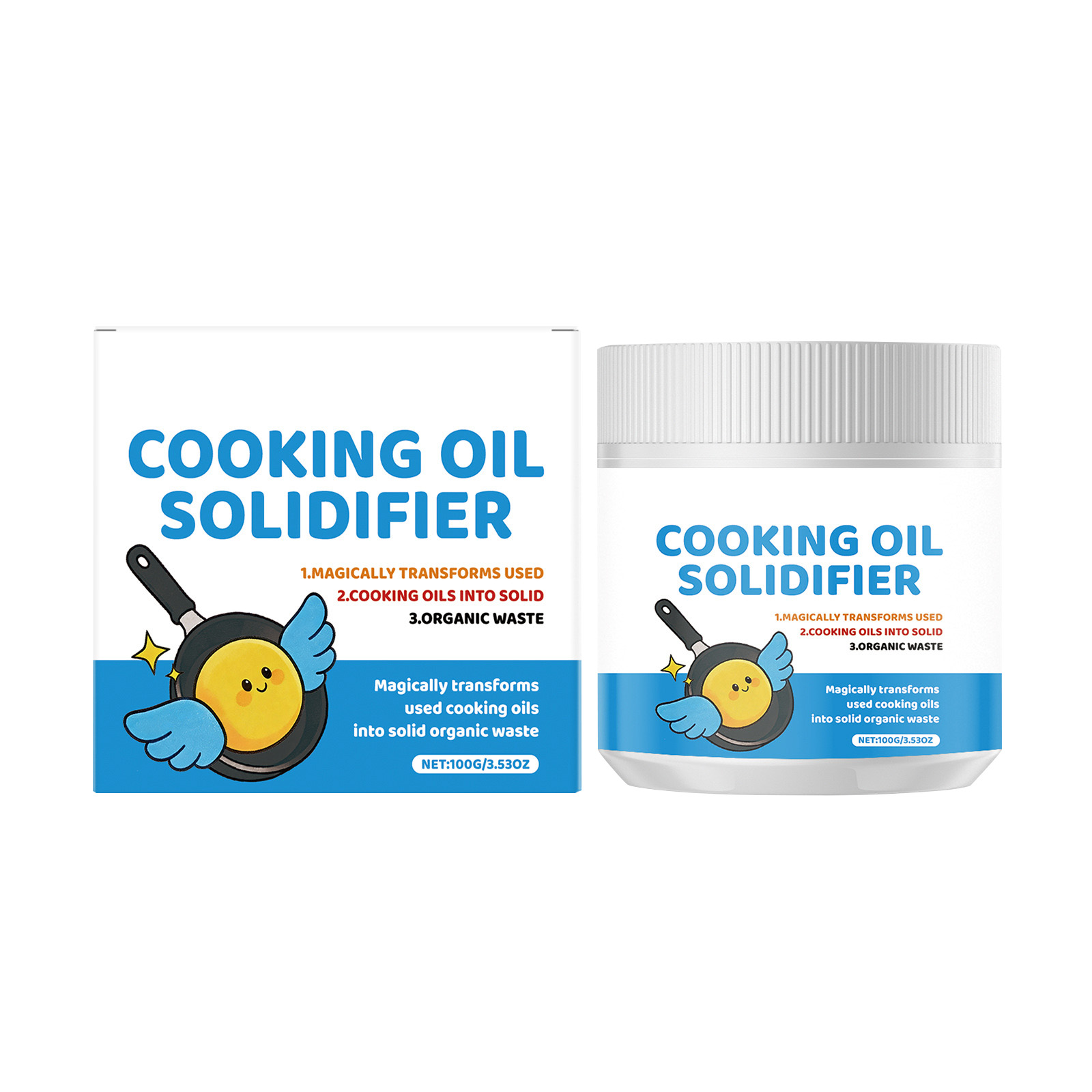 Practical Cooking Oil Solidifi - огляд і ціна Home Cooking Oil Disposal
