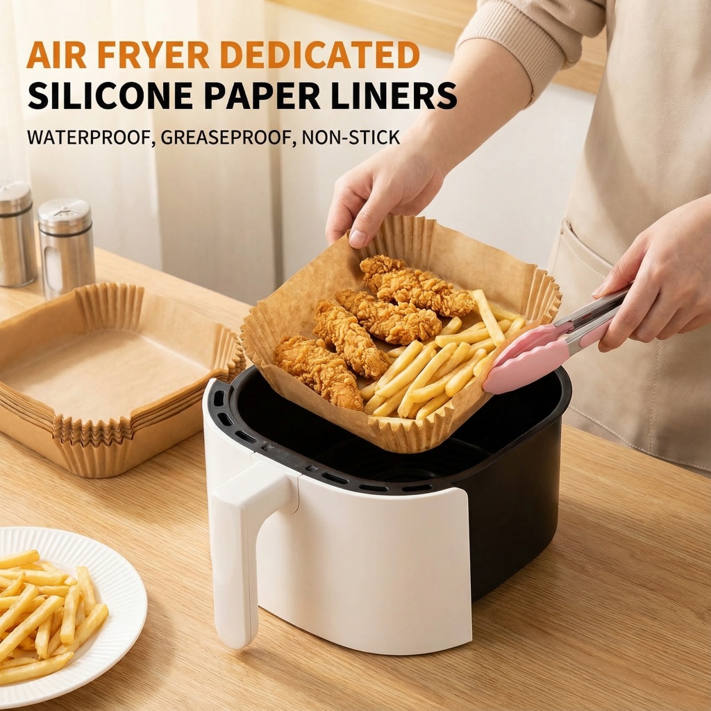 100pcs Thickened Air Fryer Pap - огляд і ціна Home Cooking Oil Disposal