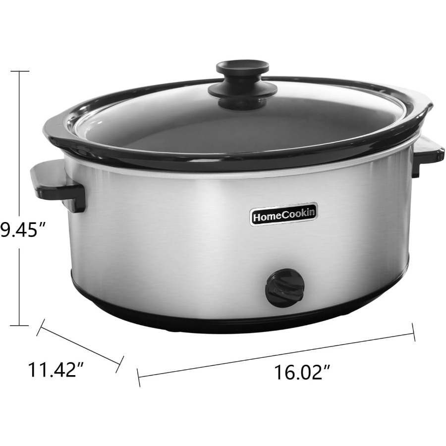 7 Quart Oval Manual Slow Cooke - огляд і ціна Home Cooking Meal