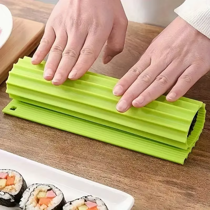 Reusable Silicone Sushi Roller - огляд і ціна Sushi Mat Bamboo