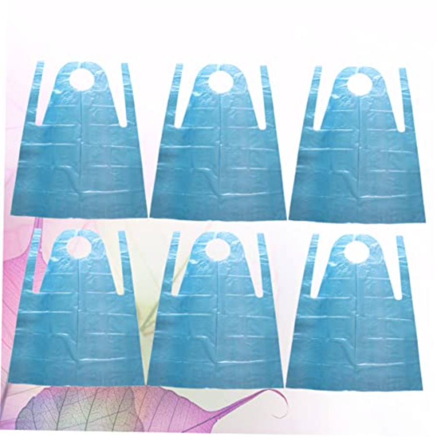 20pcs Disposable Aprons Blue S - огляд і ціна Home Cooking Oil Disposal