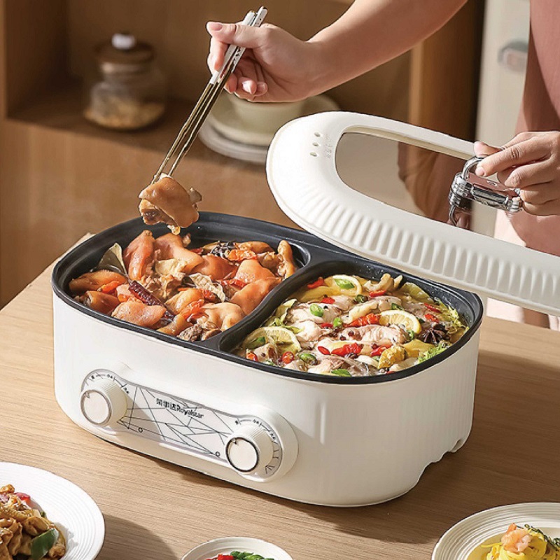 6L Double Liner Electric Hot P - огляд і ціна Crepe Pan Nonstick