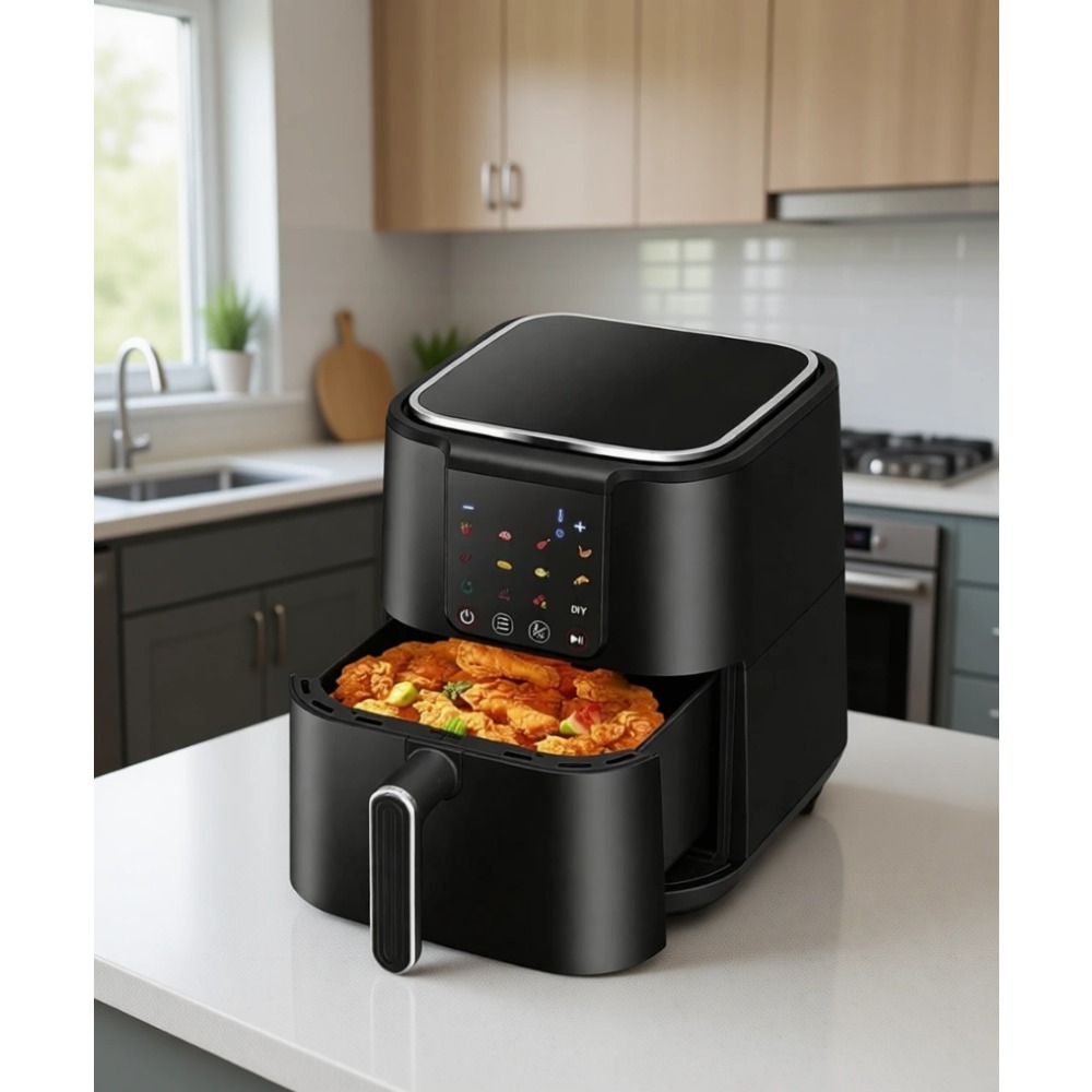 Large 6Qt Oil Free Airfryer Ov - огляд і ціна Home Cooking Meal