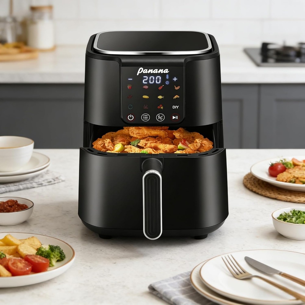 Large 6Qt Oil Free Airfryer Ov - огляд і ціна Home Cooking Meal