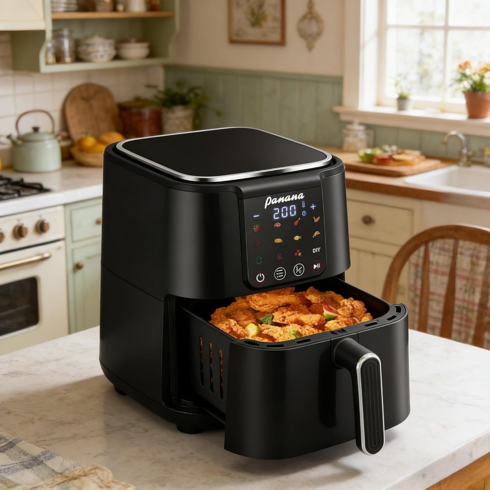 Large 6Qt Oil Free Airfryer Ov - огляд і ціна Home Cooking Meal
