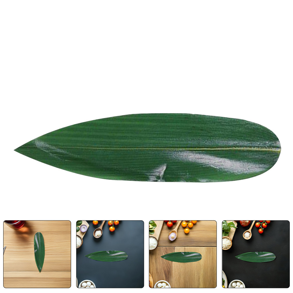 100Pcs Bamboo Leaf Sushi Mats  - огляд і ціна Sushi Mat Bamboo