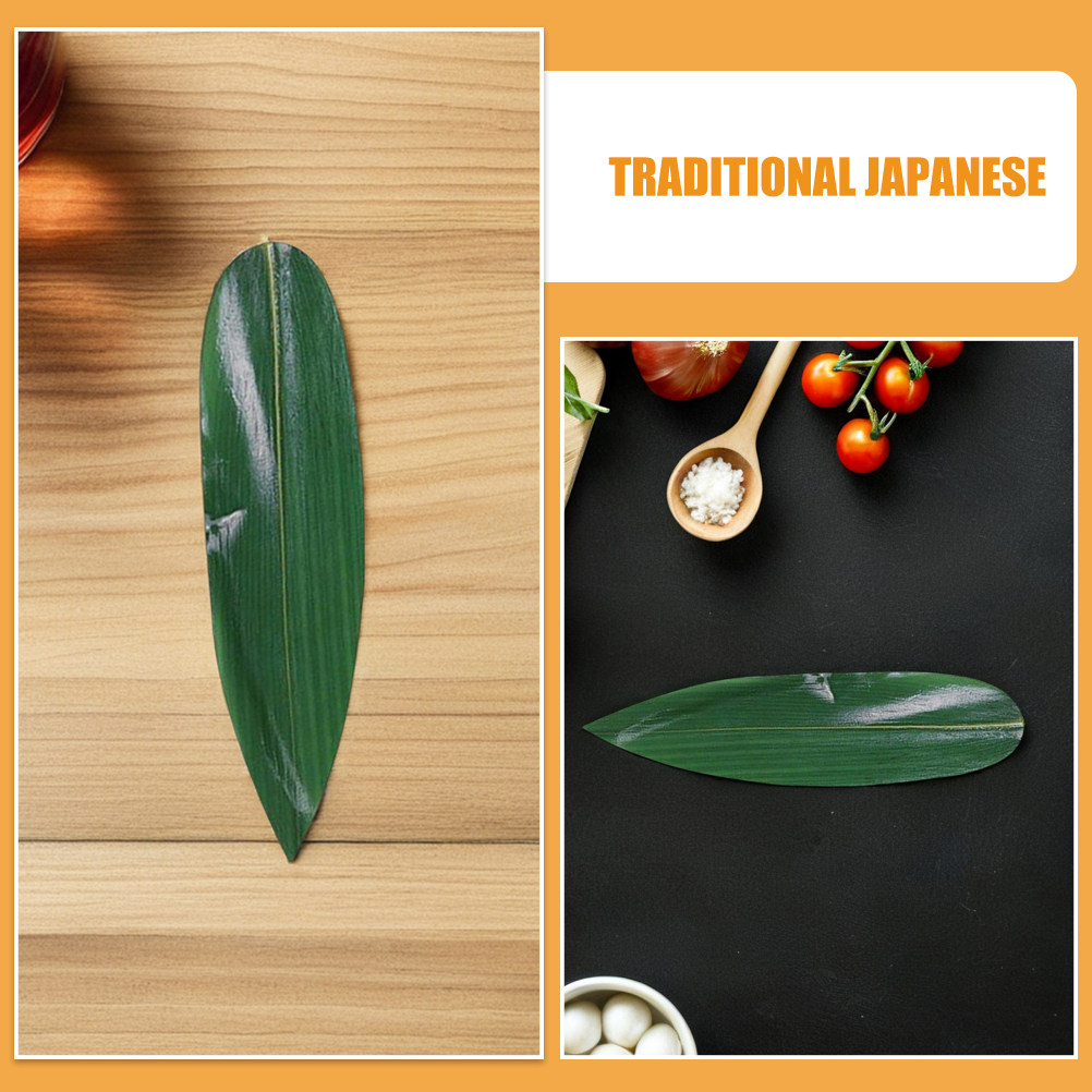 100Pcs Bamboo Leaf Sushi Mats  - огляд і ціна Sushi Mat Bamboo