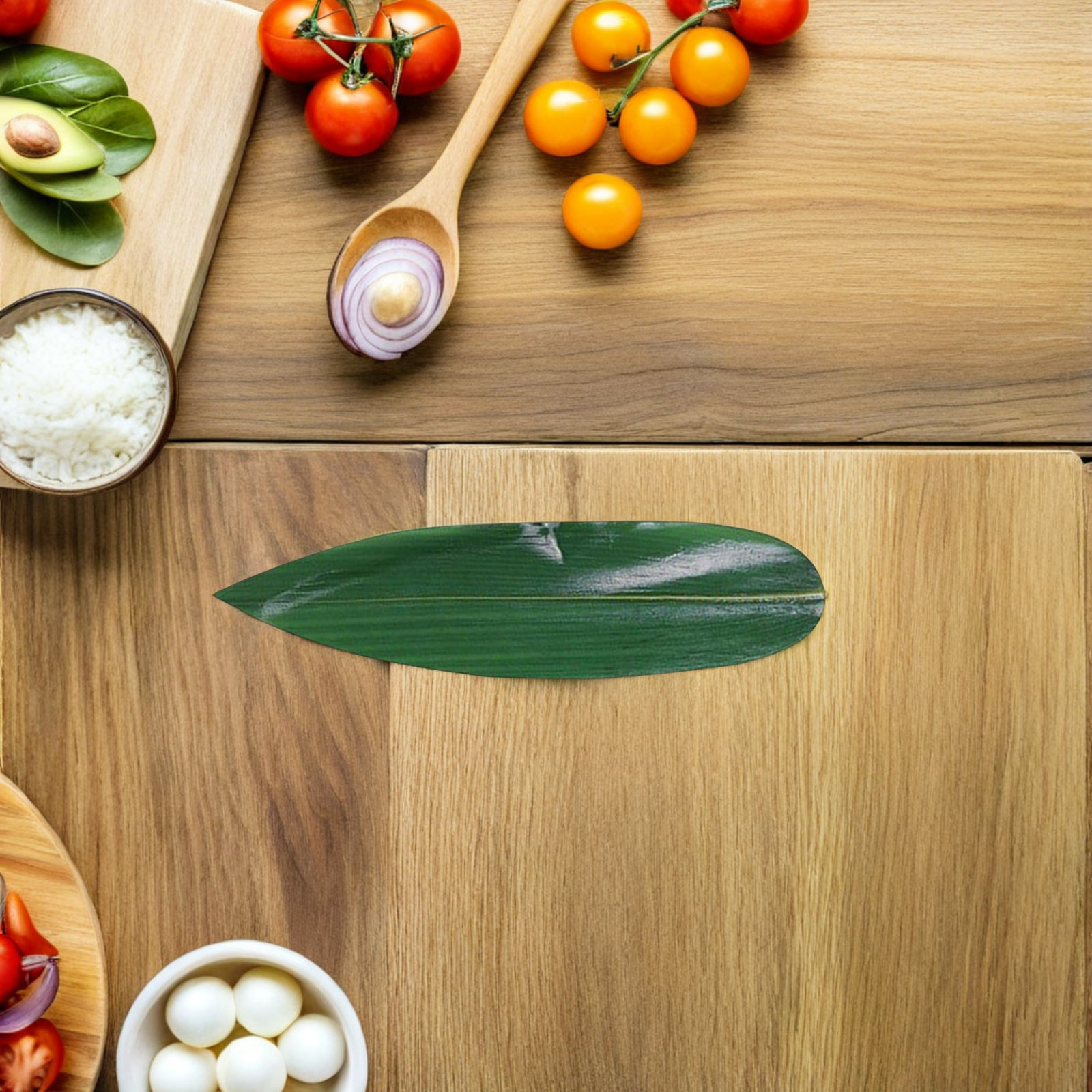 100Pcs Bamboo Leaf Sushi Mats  - огляд і ціна Sushi Mat Bamboo