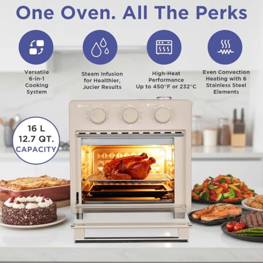 Home 16.5 qt Air Fryer Oven fo - огляд і ціна Home Cooking Is Healthier