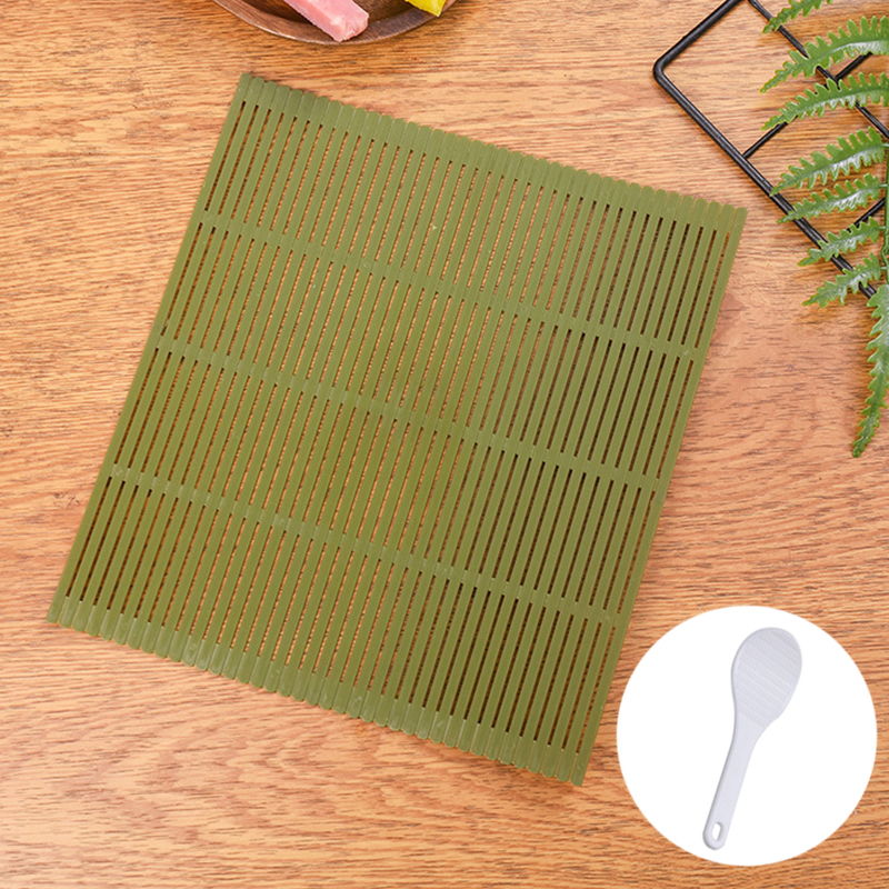 Large Green Plastic Sushi Tool - огляд і ціна Sushi Mat Bamboo